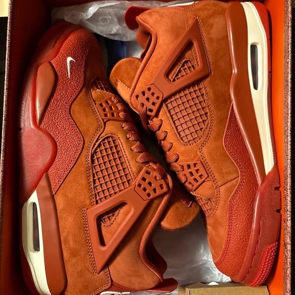 Air Jordan 4 Retro OG SP Nigel Sylvester Brick By Brick Mens Size 8.5